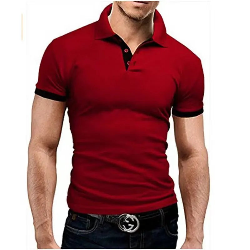 2025 new Polo T shirt for Men White Casual Short Sleeve Golf Polo Shirts Homme New Summer Clothes High Quality Ropa Hombre