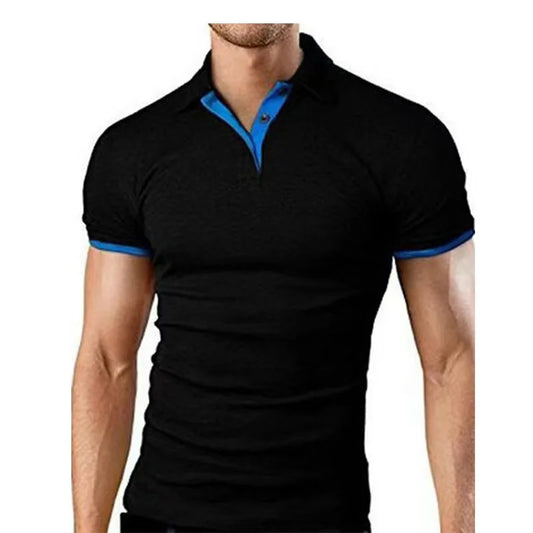 2025 new Polo T shirt for Men White Casual Short Sleeve Golf Polo Shirts Homme New Summer Clothes High Quality Ropa Hombre